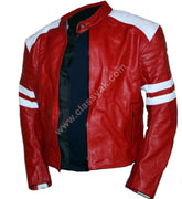 Classyak Men Real Leather Motorcycle jacket